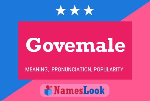 Govemale Name Poster