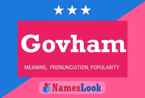 Govham Name Poster