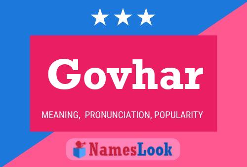 Govhar Name Poster