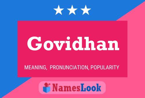 Govidhan Name Poster