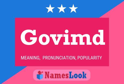 Govimd Name Poster