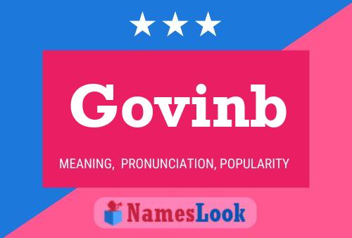 Govinb Name Poster