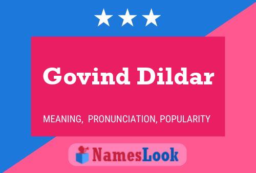 Govind Dildar Name Poster