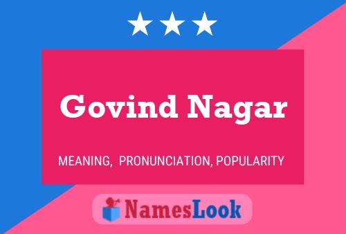 Govind Nagar Name Poster