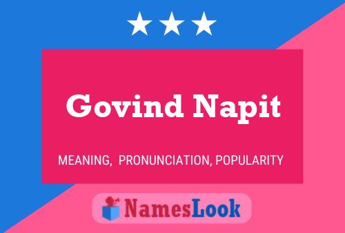 Govind Napit Name Poster