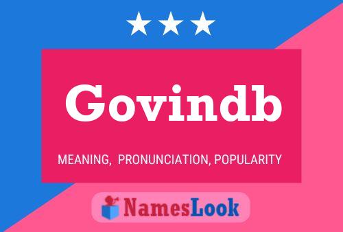 Govindb Name Poster