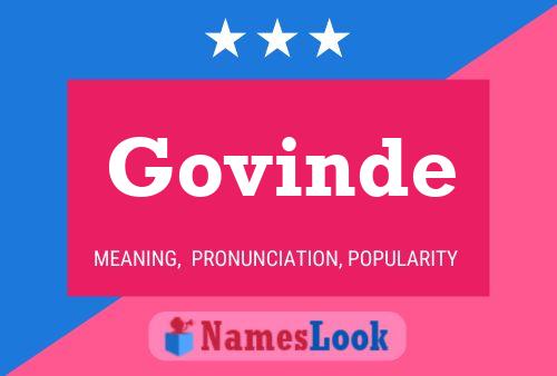 Govinde Name Poster