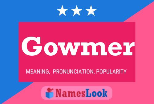 Gowmer Name Poster