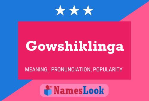 Gowshiklinga Name Poster