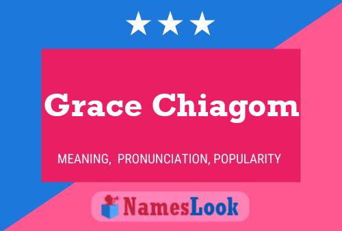 Grace Chiagom Name Poster