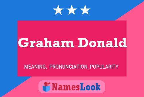 Graham Donald Name Poster