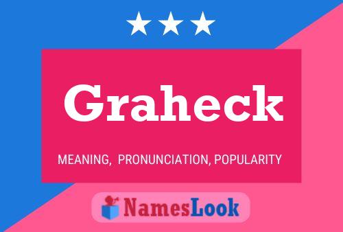 Graheck Name Poster