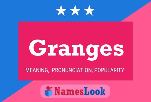 Granges Name Poster