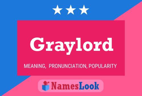 Graylord Name Poster