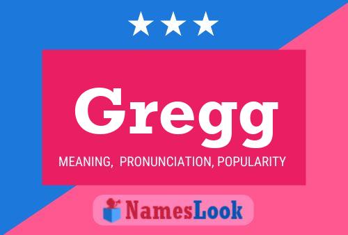 Gregg Name Poster