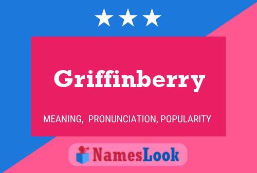 Griffinberry Name Poster