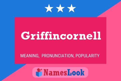 Griffincornell Name Poster