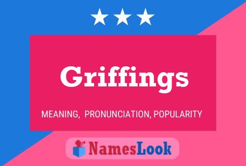 Griffings Name Poster