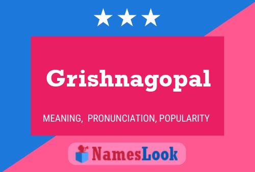 Grishnagopal Name Poster