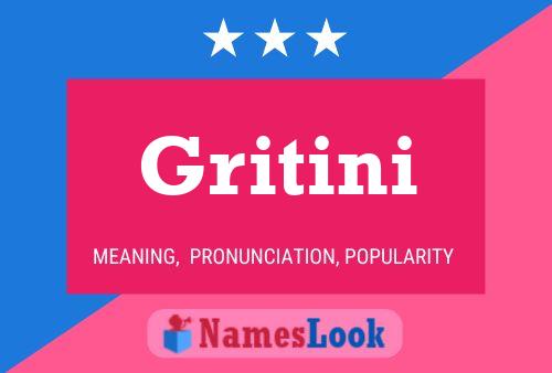 Gritini Name Poster