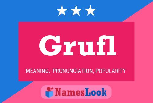 Grufl Name Poster