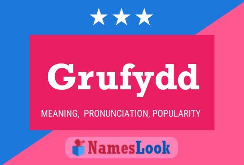 Grufydd Name Poster