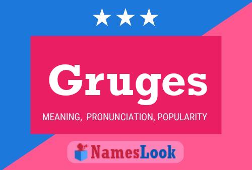 Gruges Name Poster