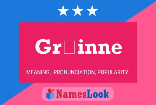 Gráinne Name Poster