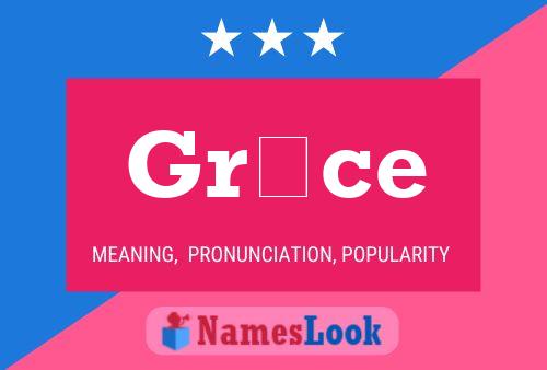 Grâce Name Poster