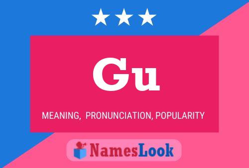 Gu Name Poster