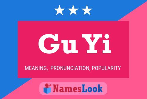 Gu Yi Name Poster