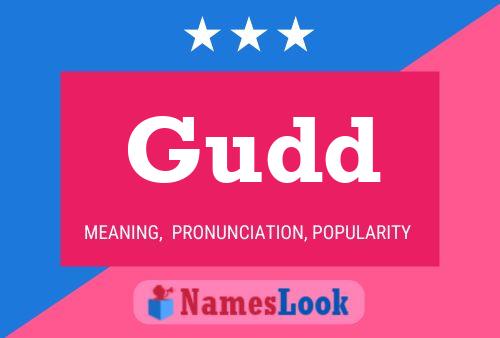 Gudd Name Poster