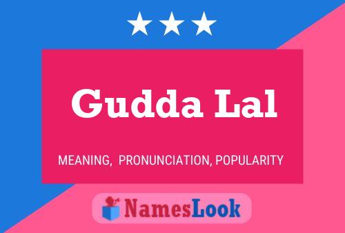 Gudda Lal Name Poster