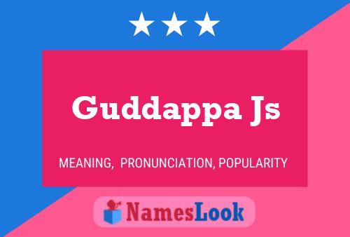 Guddappa Js Name Poster