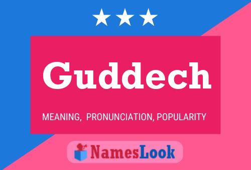 Guddech Name Poster