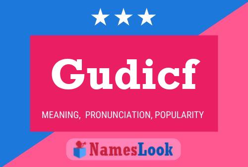 Gudicf Name Poster