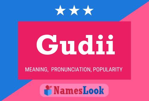 Gudii Name Poster