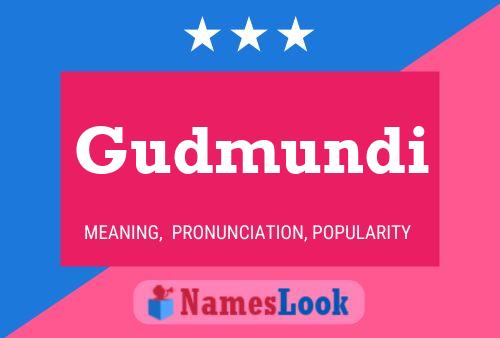 Gudmundi Name Poster