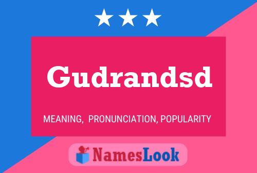 Gudrandsd Name Poster