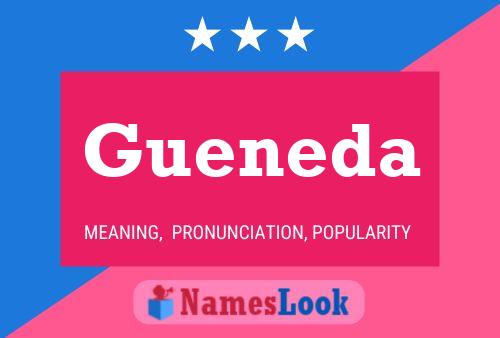 Gueneda Name Poster