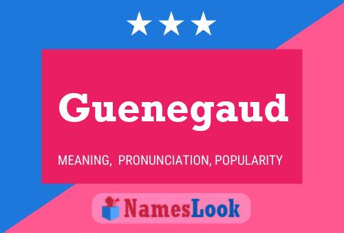 Guenegaud Name Poster