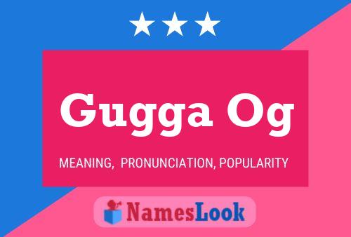 Gugga Og Name Poster