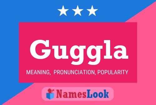 Guggla Name Poster