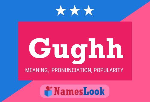 Gughh Name Poster