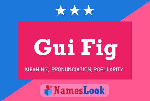 Gui Fig Name Poster