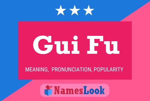 Gui Fu Name Poster