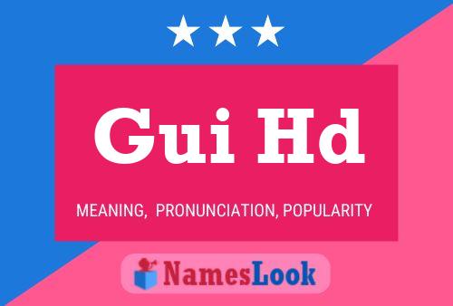 Gui Hd Name Poster