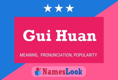 Gui Huan Name Poster