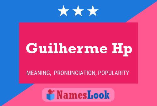 Guilherme Hp Name Poster