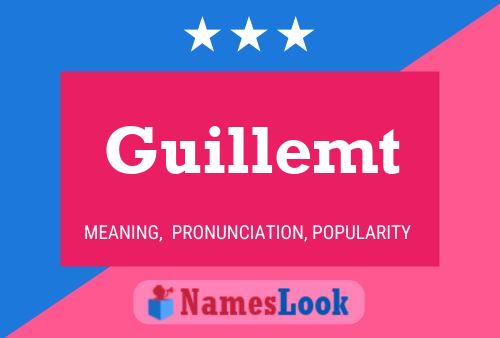 Guillemt Name Poster